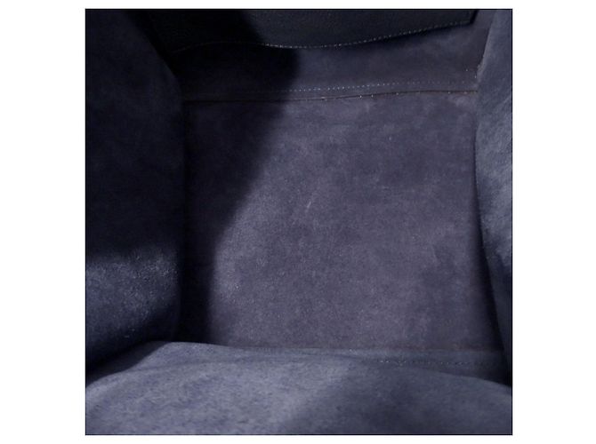 Big Bag Céline Celine Handtasche aus blauem Leder - Ansicht 7