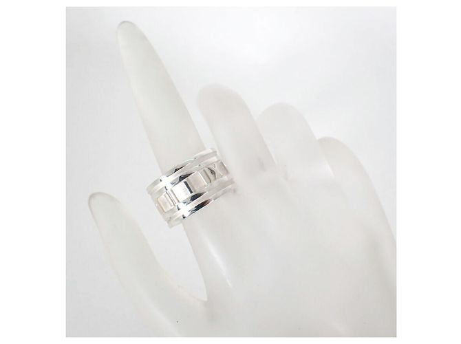 Autre Marque Tiffany & Co. 925 Atlas Wide Band Ring - Ansicht 5