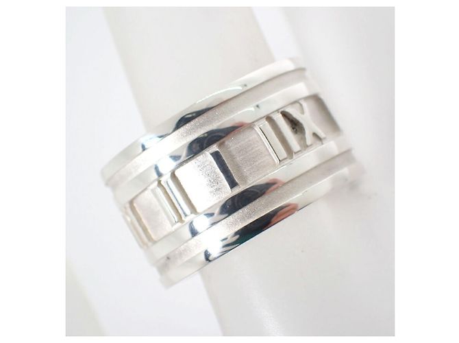 Autre Marque Tiffany & Co. 925 Atlas Wide Band Ring - Ansicht 6