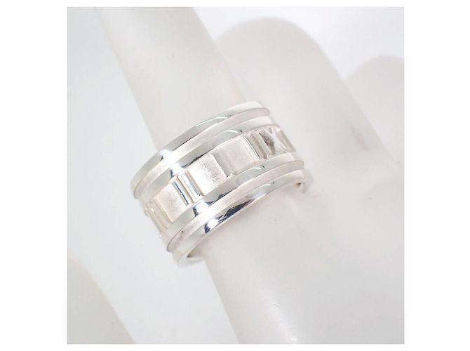 Autre Marque Tiffany & Co. 925 Atlas Wide Band Ring - Ansicht 7