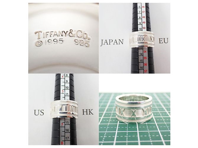 Autre Marque Tiffany & Co. 925 Atlas Wide Band Ring - Ansicht 9
