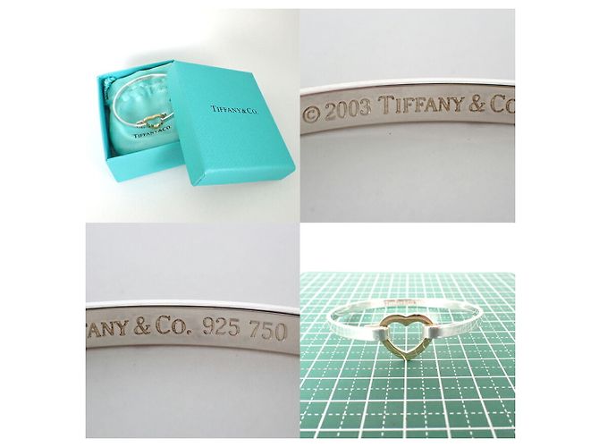 Autre Marque Tiffany & Co. 925 750 Herz-Armband - Ansicht 9