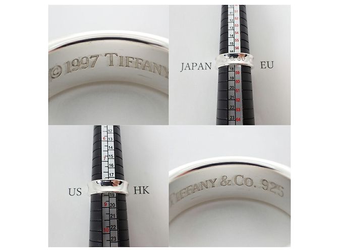 Autre Marque Tiffany & Co. 1837 Ring aus Sterling Silber - Ansicht 9