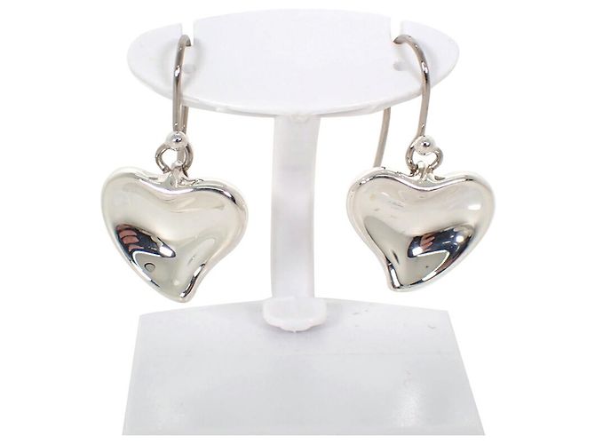 Autre Marque Tiffany & Co. 925 Full Heart Ohrringe - Ansicht 2