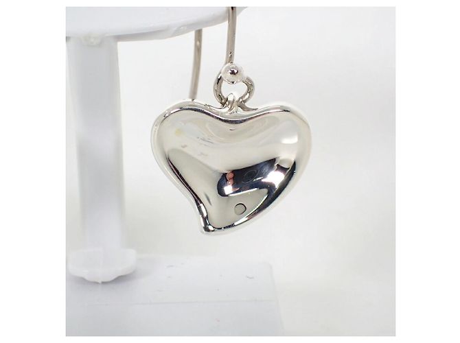 Autre Marque Tiffany & Co. 925 Full Heart Ohrringe - Ansicht 4