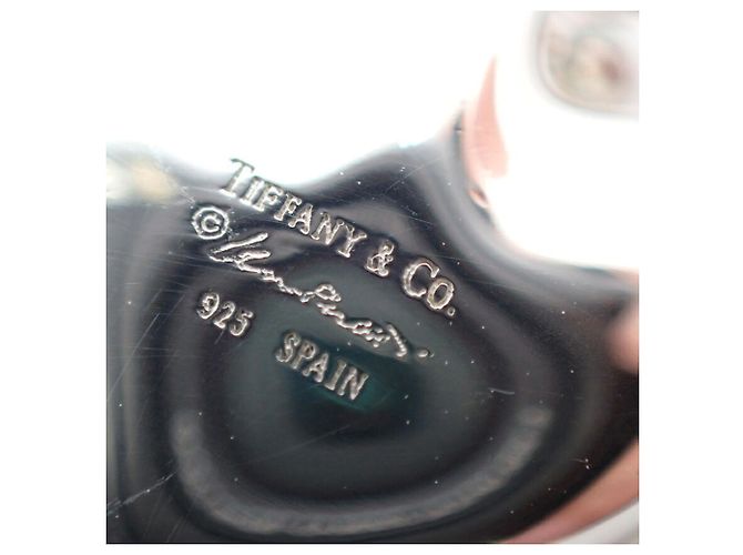 Autre Marque Tiffany & Co. 925 Full Heart Ohrringe - Ansicht 9
