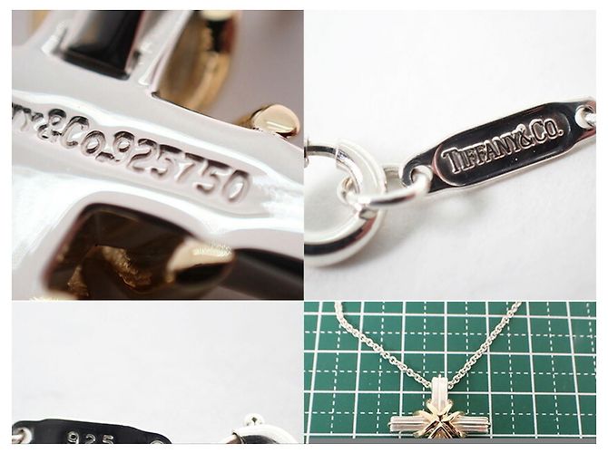 Autre Marque Collana con Pendente Croce Signature Tiffany & Co. 925 750 - vista 9