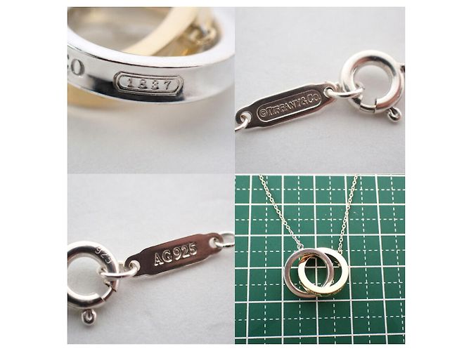 Autre Marque Colar Tiffany & Co. 1837 Interlocking Circle - vista 9