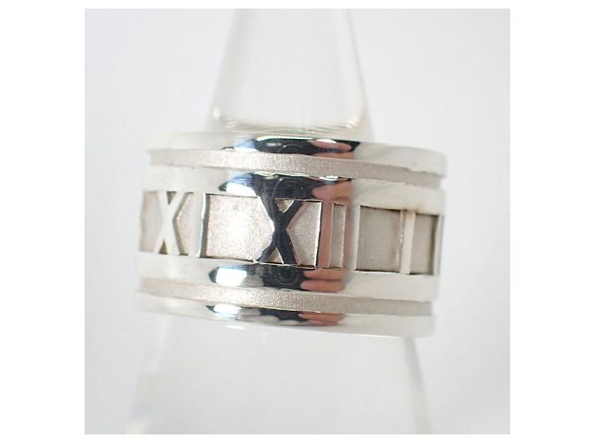 Autre Marque Tiffany & Co. Atlas breiter Ring aus Sterling Silber 925 - Ansicht 3