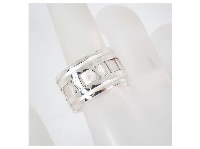 Autre Marque Tiffany & Co. Atlas breiter Ring aus Sterling Silber 925 - Ansicht 6