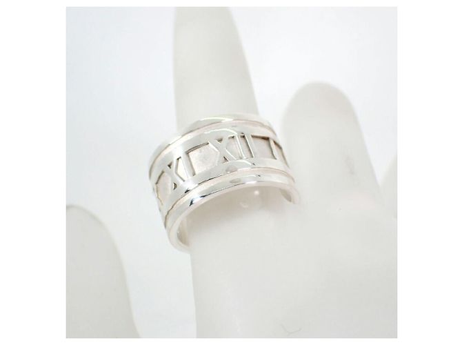 Autre Marque Tiffany & Co. Atlas breiter Ring aus Sterling Silber 925 - Ansicht 7