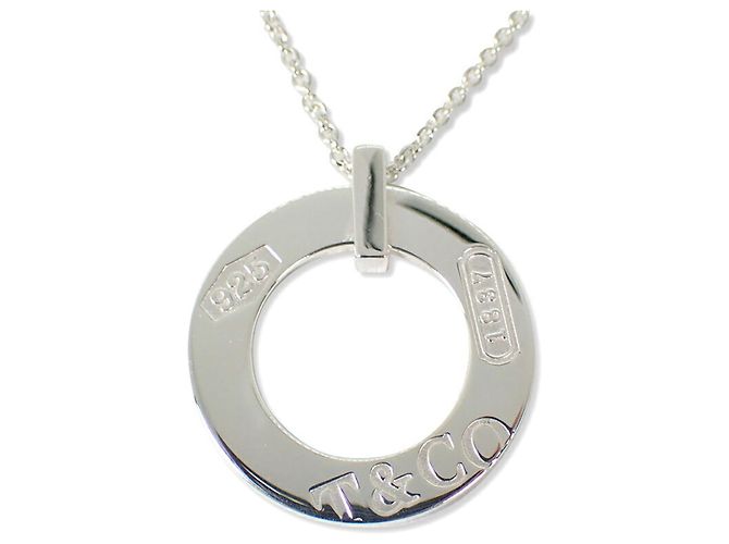 Autre Marque Collana con pendente Tiffany & Co. 925 1837 Circle - vista 2