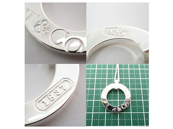 Autre Marque Collana con pendente Tiffany & Co. 925 1837 Circle - vista 8