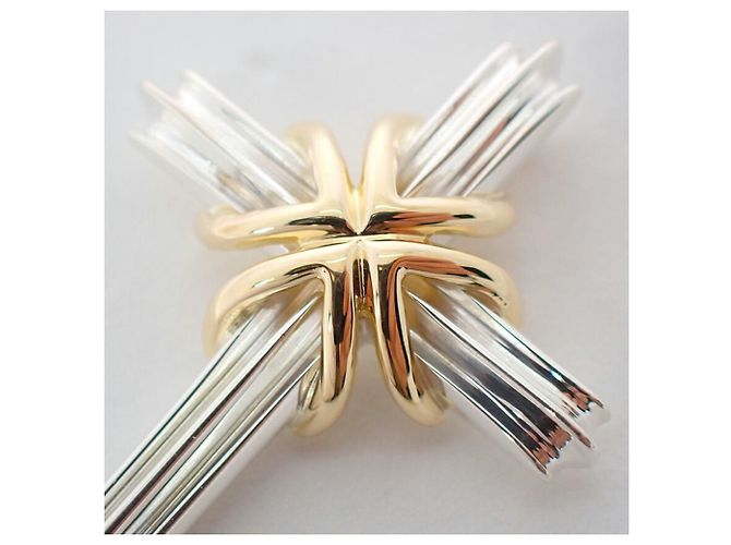 Autre Marque Pendente Croce Signature Tiffany & Co. 925/750 - vista 3