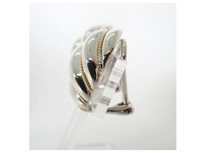 Autre Marque Tiffany & Co. Rope Clip-Ohrringe aus Sterlingsilber - Ansicht 6