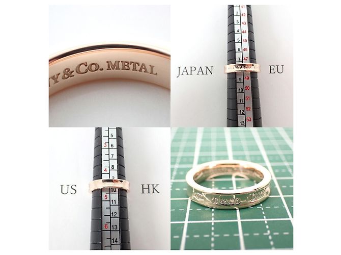 Autre Marque Anillo Banda Tiffany & Co. Rubedo Metal 1837 - vista 10