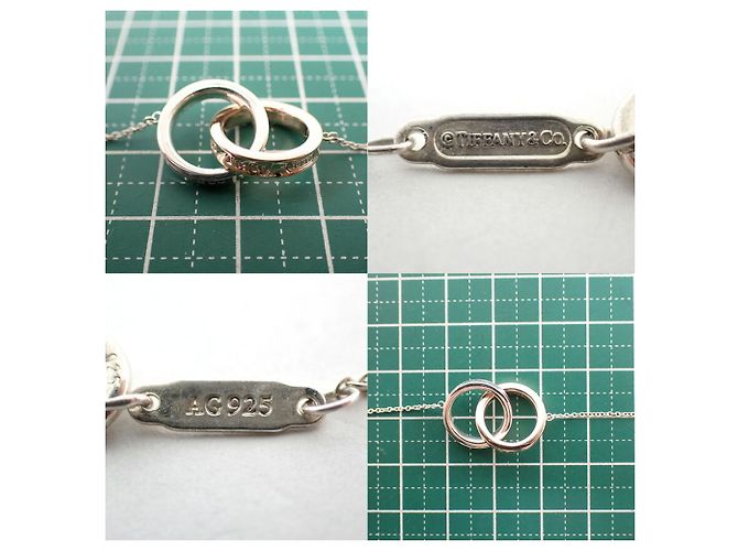 Autre Marque Collana Tiffany & Co. 1837 Interlocking Circle - vista 9
