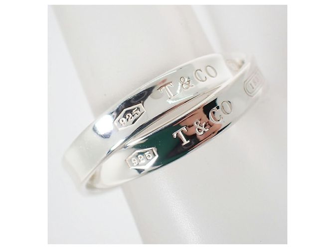 Autre Marque Tiffany & Co. 925 1837 Interlocking Circle Band Ring - Ansicht 6