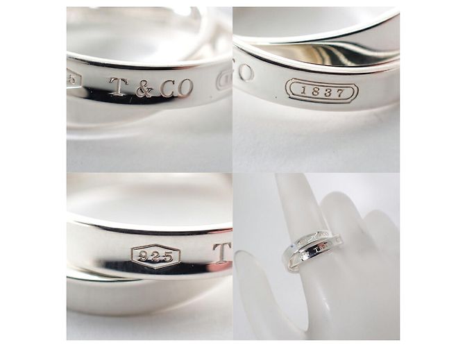Autre Marque Tiffany & Co. 925 1837 Interlocking Circle Band Ring - Ansicht 7