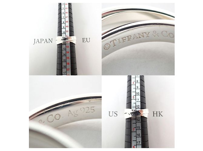 Autre Marque Tiffany & Co. 925 1837 Interlocking Circle Band Ring - Ansicht 9