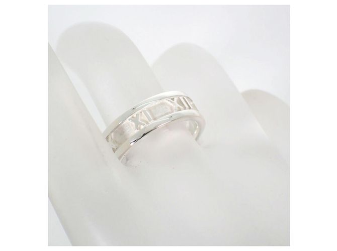 Autre Marque Anello Atlas in Argento Sterling 925 Tiffany & Co. - vista 8