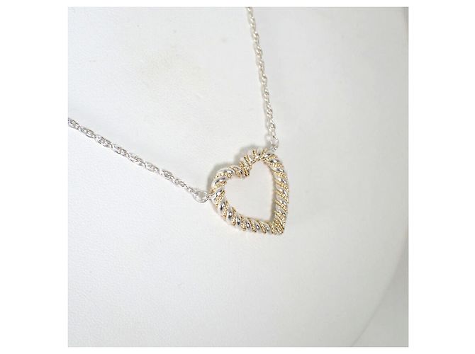 Autre Marque Collana con pendente Tiffany & Co. 925 Twist Robe Heart - vista 4