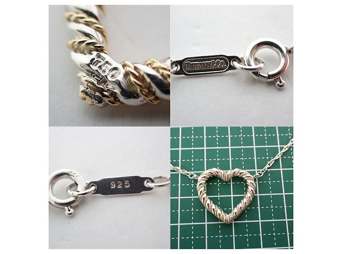 Autre Marque Collana con pendente Tiffany & Co. 925 Twist Robe Heart - vista 9