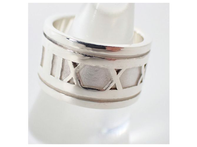 Autre Marque Tiffany & Co. Atlas Wide Band Ring aus Sterling Silber 925 - Ansicht 4