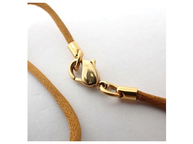 Hermès Colar choker Hermes Sellier cor dourada - vista 10