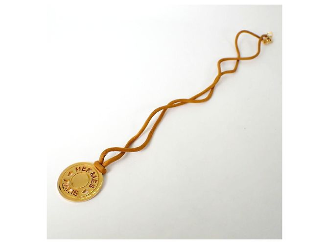 Hermès Colar choker Hermes Sellier cor dourada - vista 3