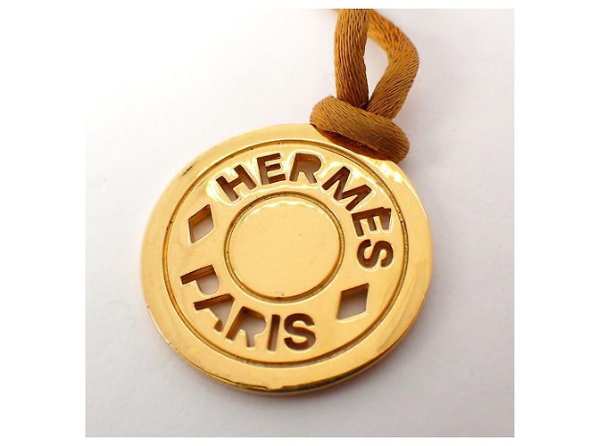 Hermès Colar choker Hermes Sellier cor dourada - vista 4