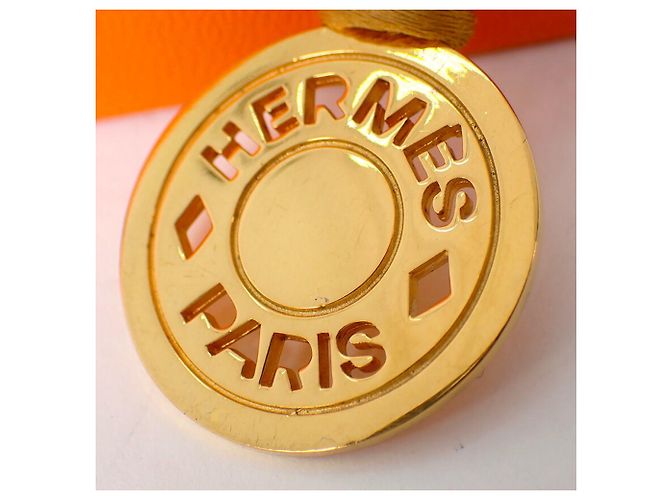Hermès Colar choker Hermes Sellier cor dourada - vista 5