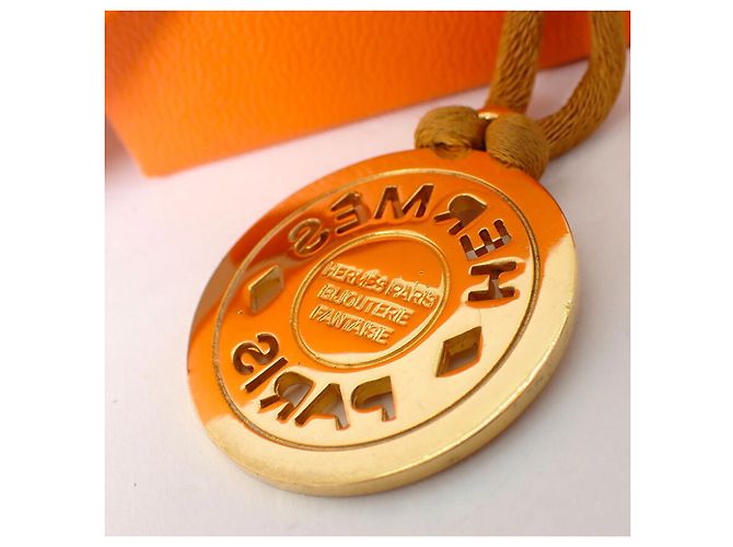 Hermès Colar choker Hermes Sellier cor dourada - vista 7