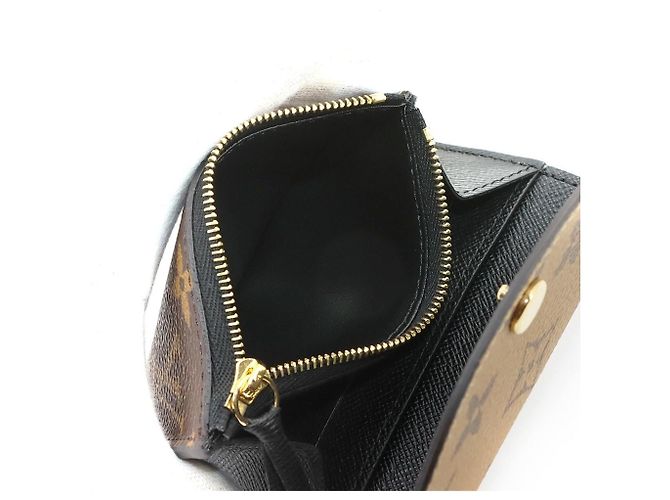 Carteira bi-fold Louis Vuitton Monogram Reverse - vista 7