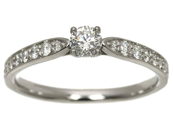 Autre Marque Tiffany & Co. Harmony Diamantring aus Platin 950 - Ansicht 2