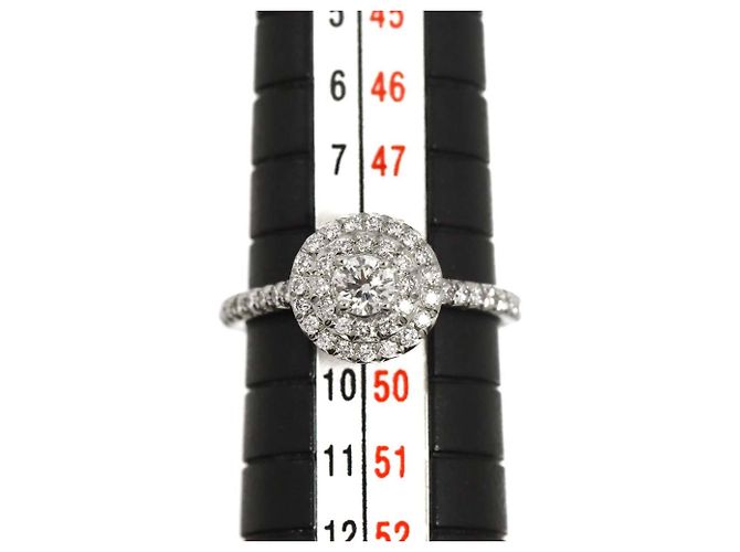 Autre Marque Anel Aliança Tiffany & Co. Soleste com Diamantes - vista 6