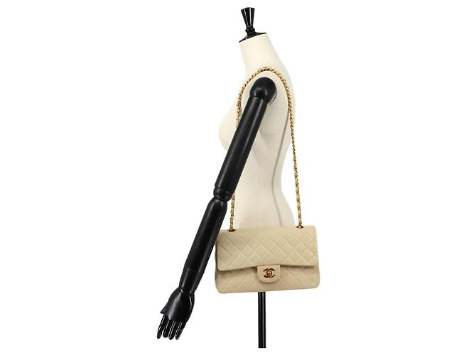 Borsa a tracolla con catena Chanel Matelasse 25 - vista 10
