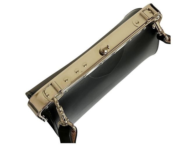 Comme Des Garcons Bolsa 2-way de couro com fecho Comme des Garçons - vista 7
