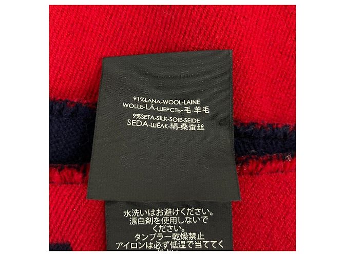 Sciarpa Gucci in misto lana e seta jacquard GG - vista 6