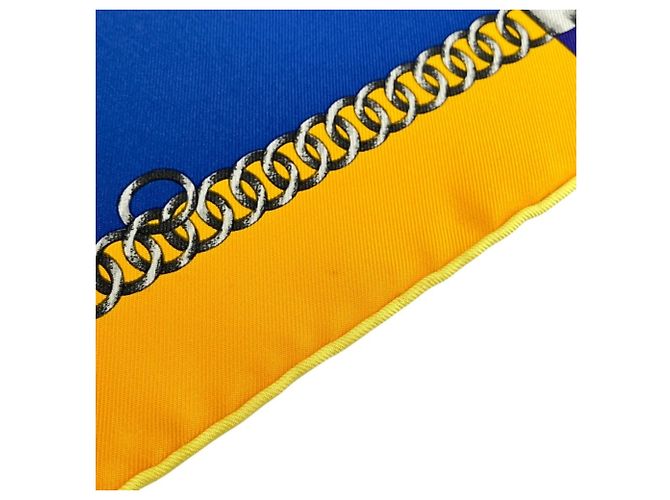 Hermès Foulard in seta Hermes Parcours Sans Faute Carre 90 - vista 9