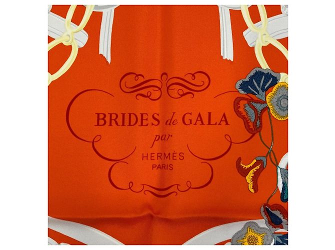 Hermès Hermes Brides de Gala Floral Seidentuch 90 - Ansicht 4