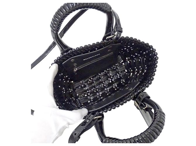 Borsa in pelle smaltata Balenciaga - vista 5