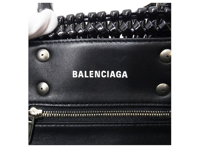 Borsa in pelle smaltata Balenciaga - vista 6