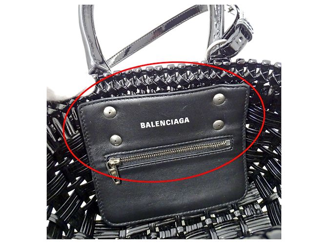 Borsa in pelle smaltata Balenciaga - vista 9