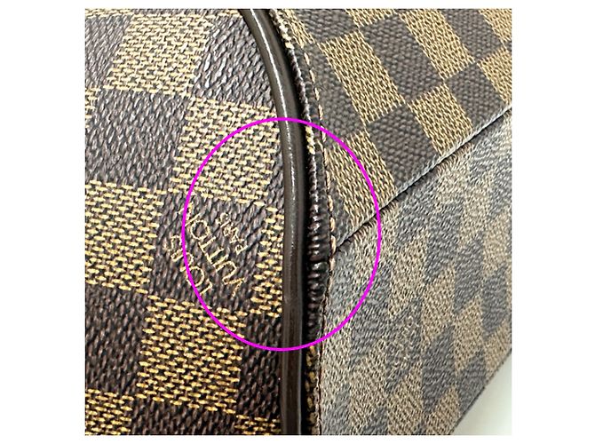 Borsa Louis Vuitton Damier - vista 7