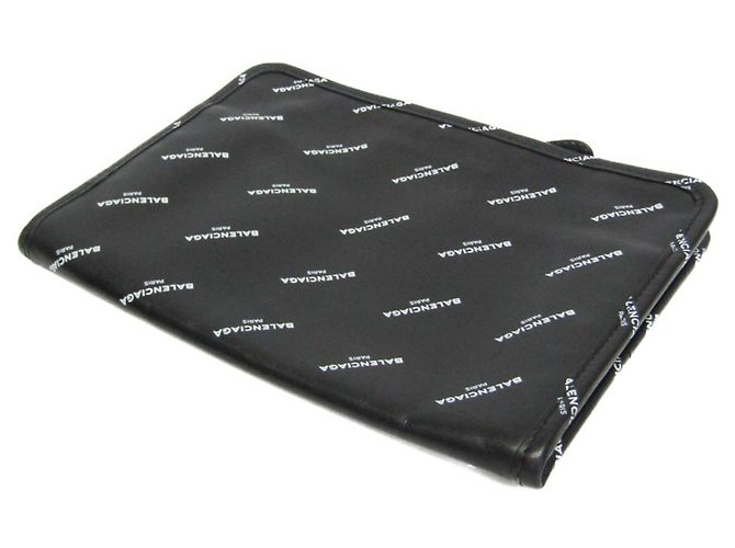 Balenciaga Logo Bazar Leather - vue 2