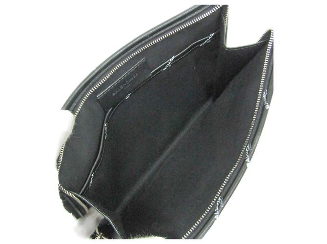 Balenciaga Logo Bazar Leather - vue 3