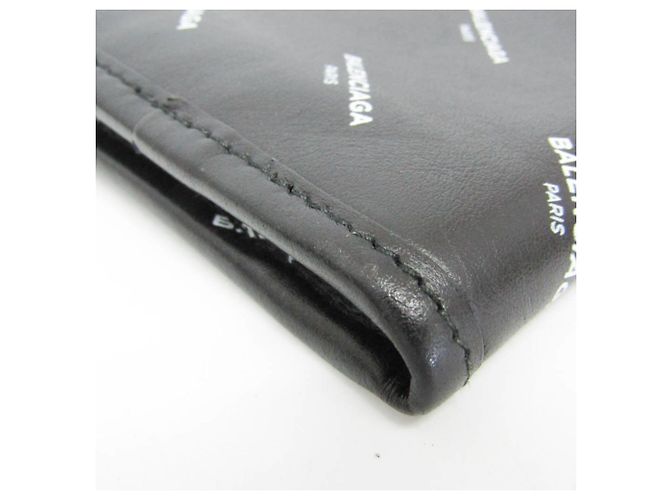 Balenciaga Logo Bazar Leather - vue 6