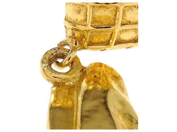 Chanel CC Rhombus Clip-On Metal - vista 5