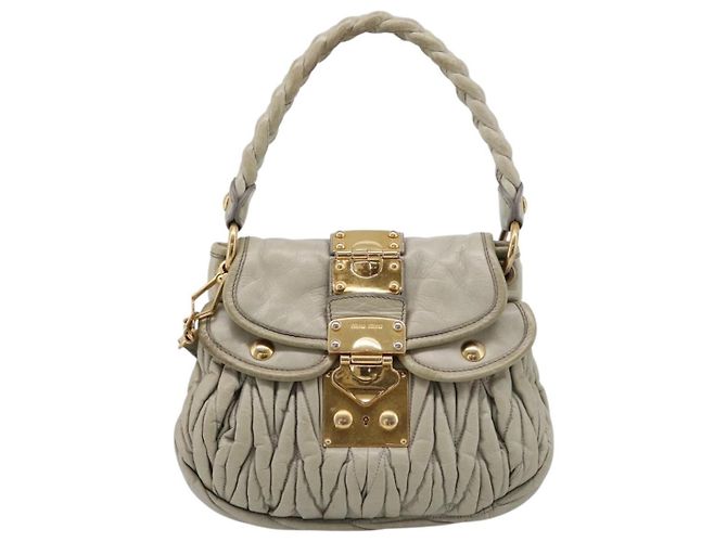 Miu Miu Beau Top Handle Leather Large - Ansicht 2
